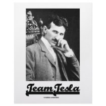 Team Tesla (Nikola Tesla) letterhead