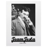 Team Tesla (Nikola Tesla) Letterhead Design