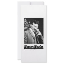 Team Tesla (Nikola Tesla) rack cards