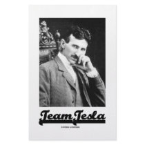 Team Tesla (Nikola Tesla) stationery