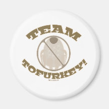 Team Tofurkey Fridge Magnets
