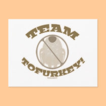 Team Tofurkey postcards