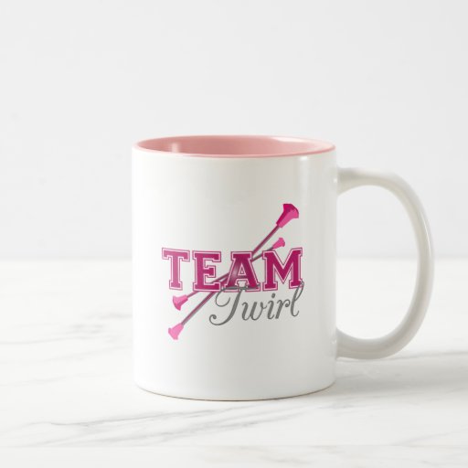 Team Twirl Baton Coffee Mug