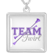 Team Twirl Personalized Necklace