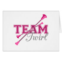 Team Twirl/ Pink Card