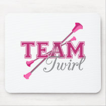 Team Twirl/ Pink Mouse Pads