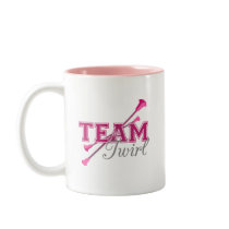 Team Twirl/ Pink Coffee Mug