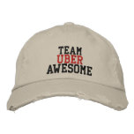 Team Uber awesome Embroidered Baseball Cap