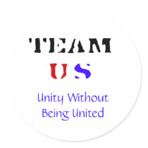 TEAM US Sticker