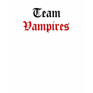 Team Vampires shirt