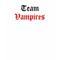 Team Vampires t-shirts