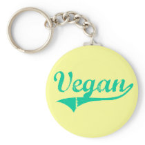 Team Vegan Keychain