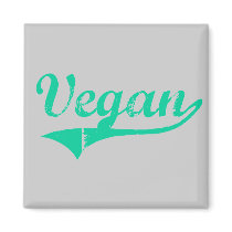 Team Vegan Magnets