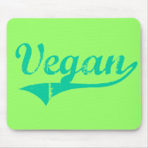 Team Vegan Mousepad by wingedturtle Team Vegan Mousepad
