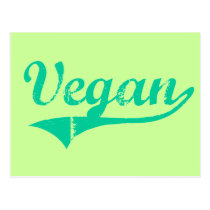 Team Vegan Postcard