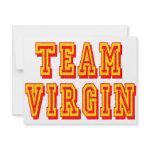 Team Virgin Personalized Invitation