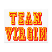 Team Virgin postcards