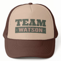 Team Watson Trucker Hats
