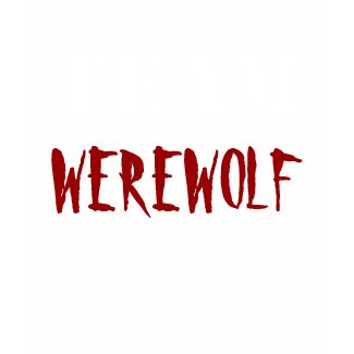Team Werewolf TShirt shirt