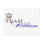 Team William | Royal Wedding Souvenirs Postcard