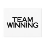 Team Winning Postcards