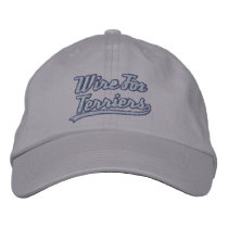 Team Wire Fox Terrier embroidered hats