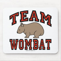 Team Wombat III mousepads by Wombania Team Wombat III mousepads