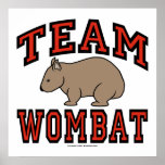 Team Wombat III Print