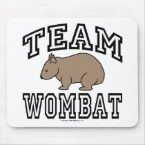 Team Wombat mousepads by Wombania Team Wombat mousepads