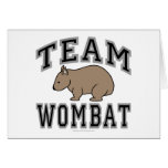 Team Wombat V Greeting Cards