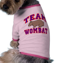 Team Wombat VI pet clothing by Wombania Team Wombat VI pet clothing