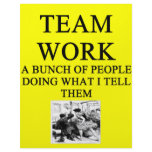 TEAM work joke Personalized Letterhead