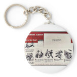 Team Work Slogan, Win A War Bond! keychains
