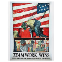 Team Work Wins flyers