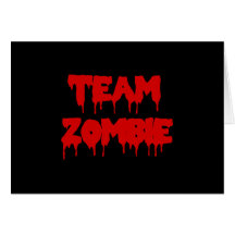 Team Zombie Card