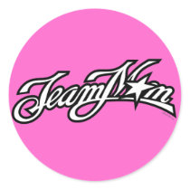 TeamMom Black Logo stickers