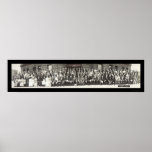 Teamsters Brotherhood Photo 1910 Poster