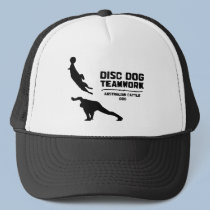 Teamwork Australian Cattle Dog Hat by MenagerieMayhem Teamwork Australian Cattle Dog Hat