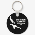 Teamwork Australian Cattle Dog Keychain by MenagerieMayhem Teamwork Australian Cattle Dog Keychain