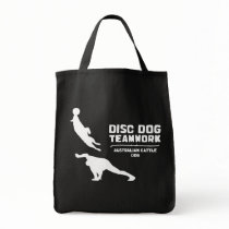 Teamwork Australian Cattle Dog Tote Bag