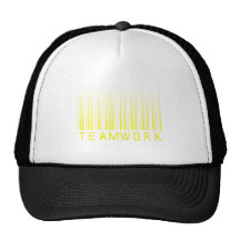 Teamwork Barcode Trucker Hat