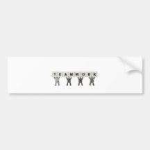 Teamwork Bumper Stickers