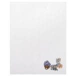 teamwork donkeys mules cartoon letterhead