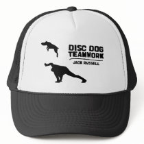 Teamwork Jack Russell Disc Dog hats