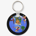"TEAmwork" keychains