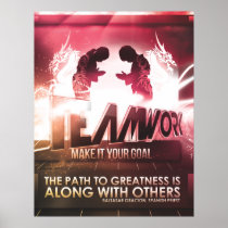 TEAMWORK - MOTIVATIONAL POSTER
