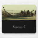 Teamwork Mouse pad mousepads by fabivr Teamwork Mouse pad mousepads
