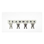 Teamwork Custom Photo Card