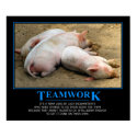 Teamwork poster posters