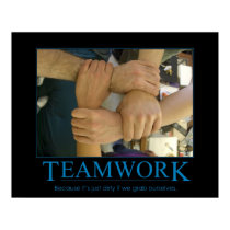 Teamwork Poster posters